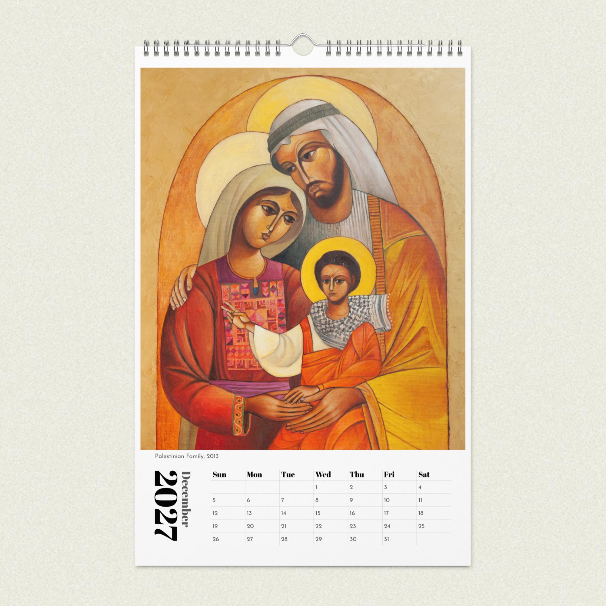Sliman Mansour Art Calendar 2027 - Image 4