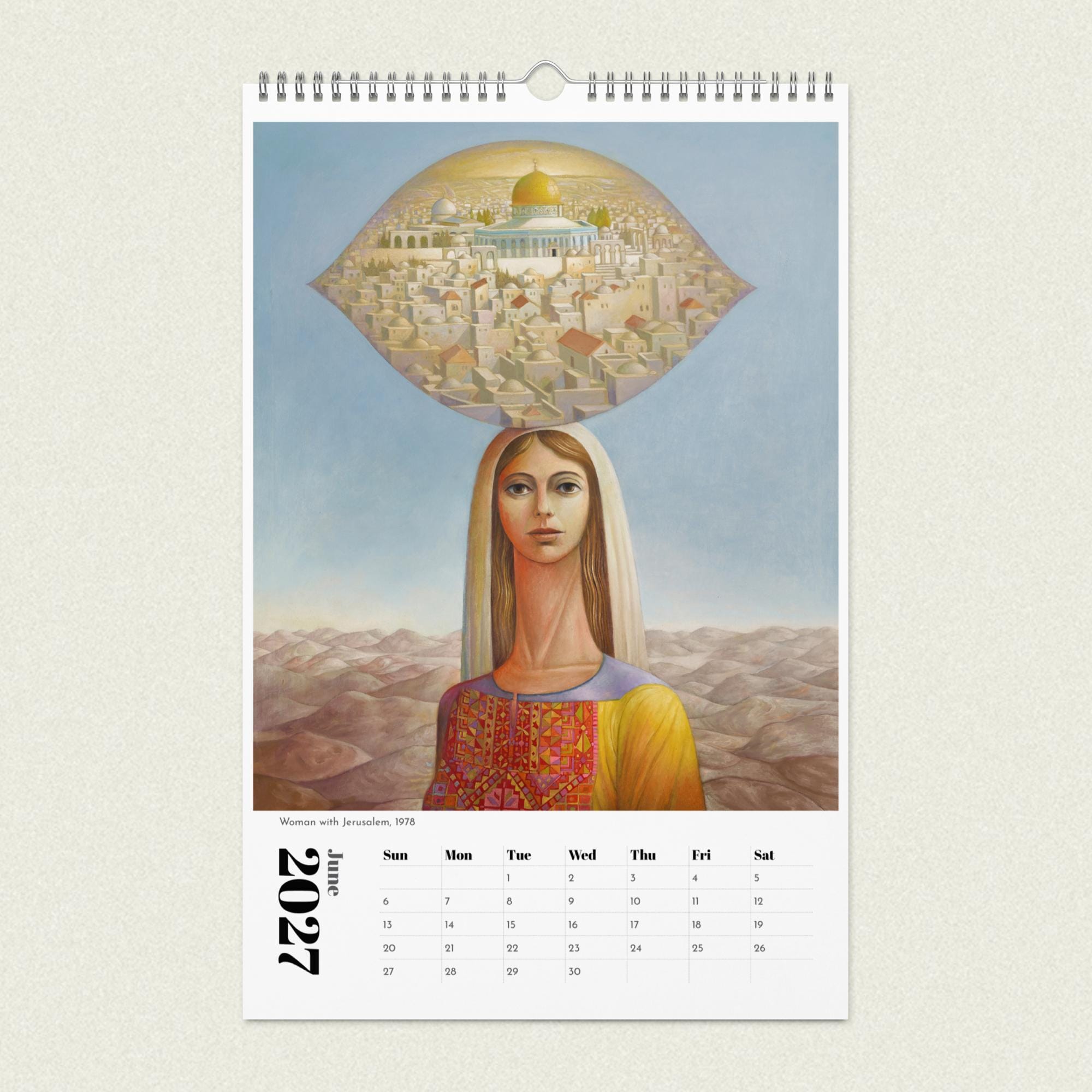 Sliman Mansour Art Calendar 2027 - Image 8
