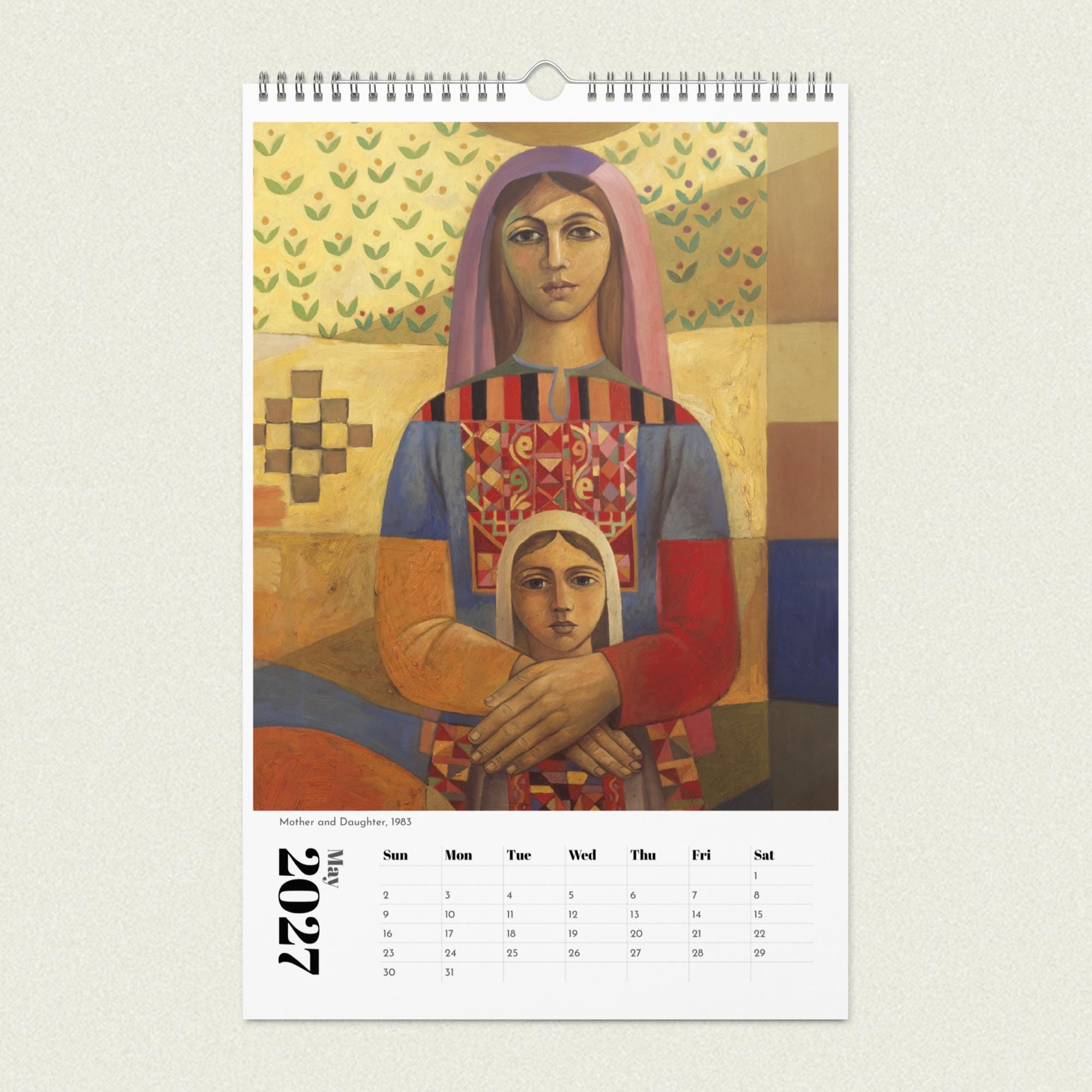 Sliman Mansour Art Calendar 2027 - Image 10