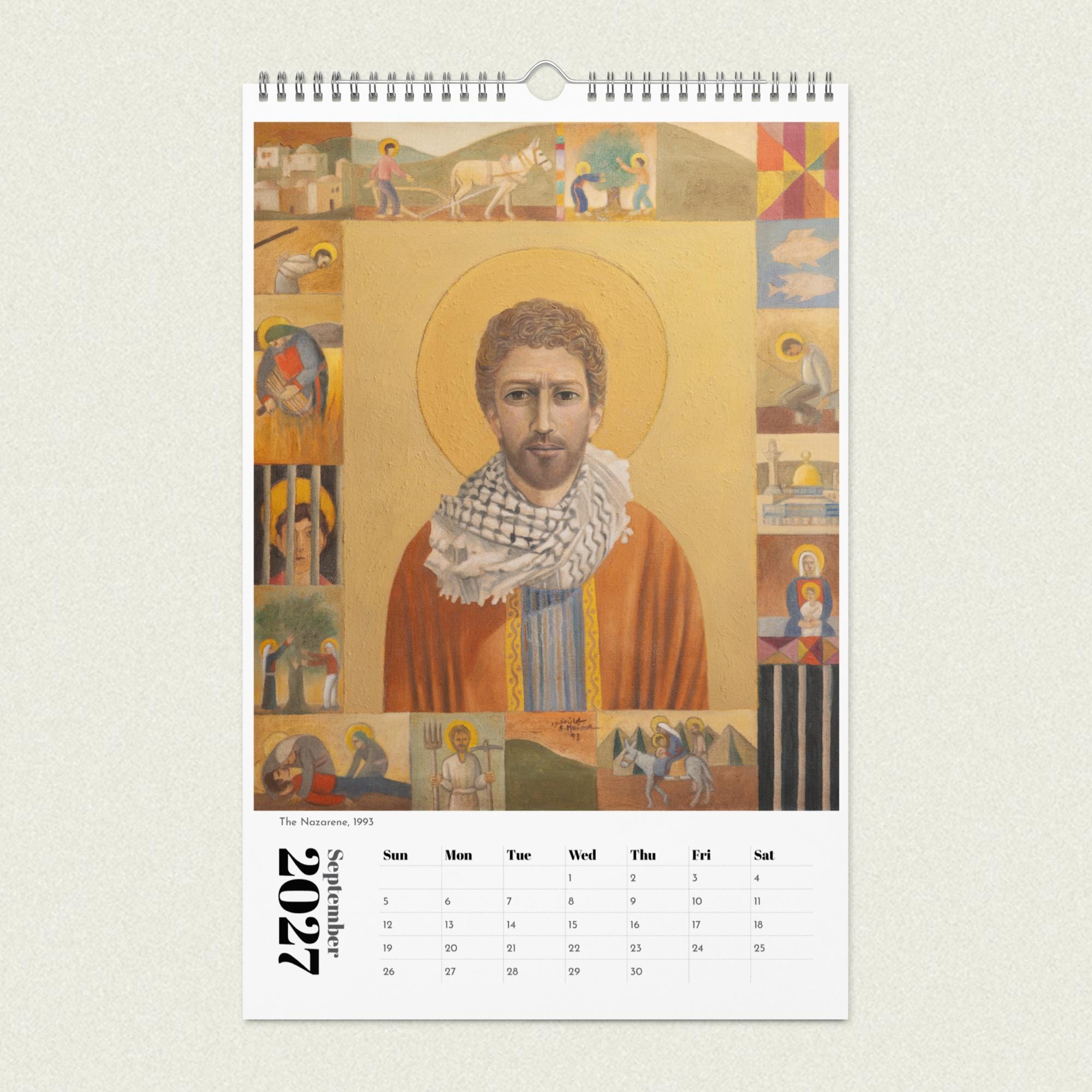 Sliman Mansour Art Calendar 2027 - Image 13